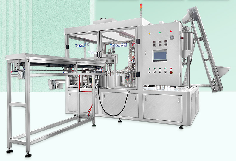  ZLD-A series stand-up pouch filling and cap-screwing machine 