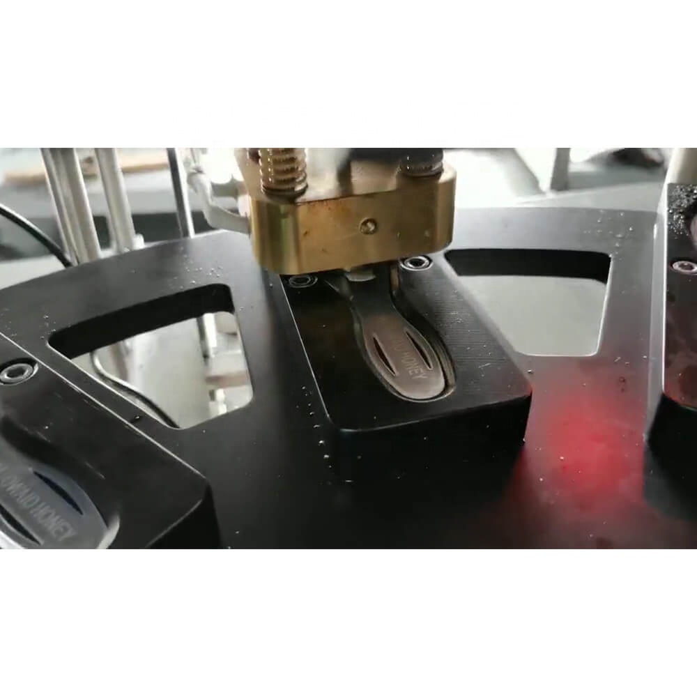 BHZ-1 automatic rotary blister cup filling and sealing machine for honey