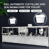 Automatic Yogurt Pudding Ice Cream Water Jelly Cup Filling Sealing Machine Yogurt Packaging Machine