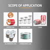 Automatic Solft Drink Beverage Soda Beer Tin Can Sealing Machine Aluminum Plastic Bottle Can Sealer Sealing Canning Machine