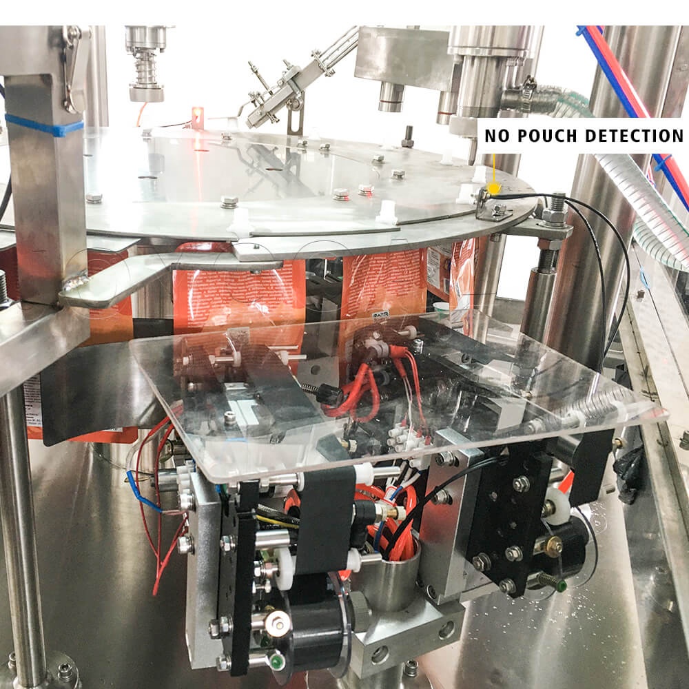 ZLD-2A 2 heads A series jelly beverage drinks detergent cooking oil filling packing machine with stand pouch doy pack machinery