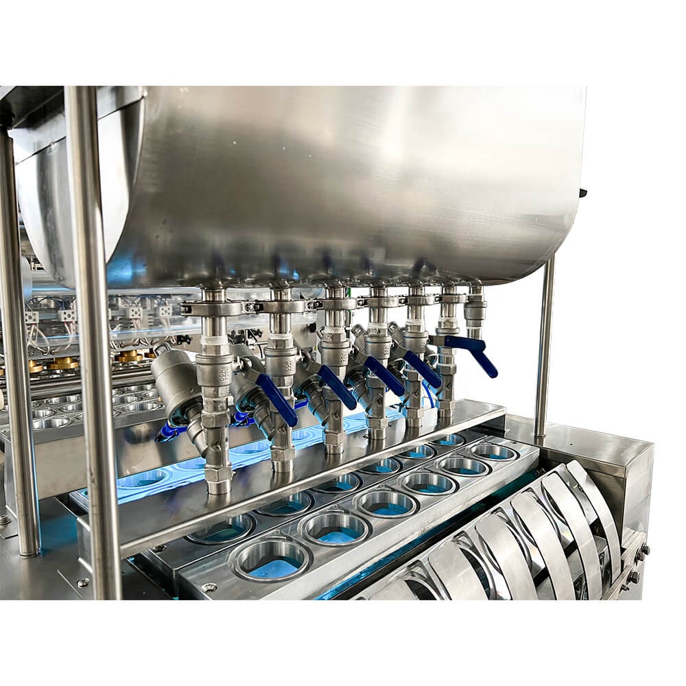 BHJ-6 automatic volumetric washing cup filling and sealing machine for drinking water