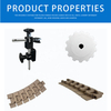 Factory bottle transfer conveyor belt system bottle slat conveying belt