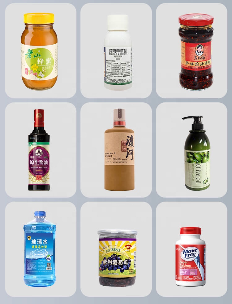 Small Semi Automatic Manual Labeling Machines for Round Food Beer Bottles Jars Cans with Coding Date Function
