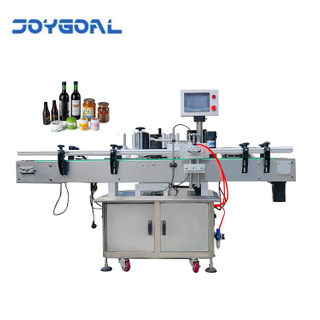 Automatic bottle labeling machines, label applicator machine, square / round / flat bottle label sticker machine