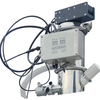 KFP-2 automatic nespresso coffee capsule filling and sealing machine and Vibration plate of hoist and flavour adding
