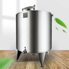Honey chemical liquid alcohol stainless steel single-layer storage tank horizontal distilled water storage tank