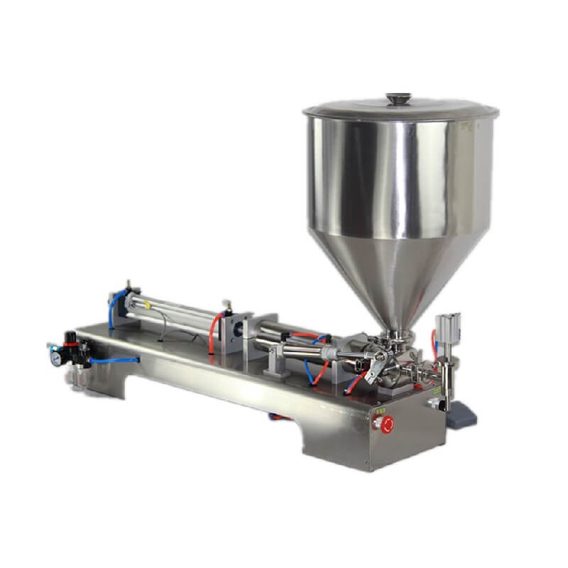 Semi-automatic paste filling machine charm and advantages