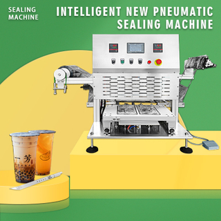 Table top stainless steel semi automatic sandwich tray sealing machine sealer machine in China