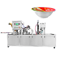 Brief discussion on the work flow of automatic filling machine of Meicai Braised pork