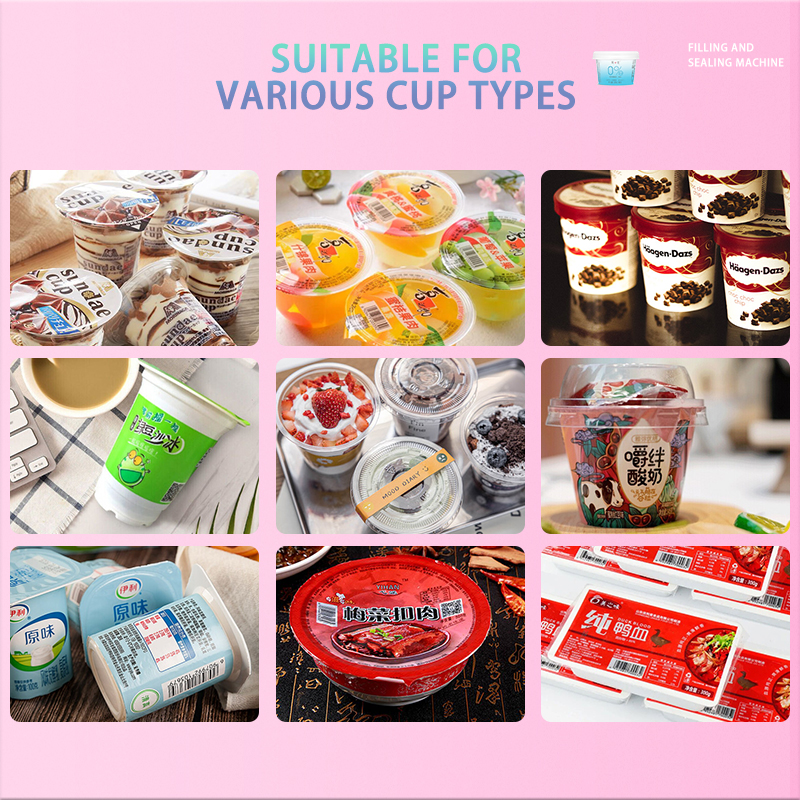 Beef Roll Fast Food Meat Tray Dinner Convenience Store Filling Sealing Packaging Machine