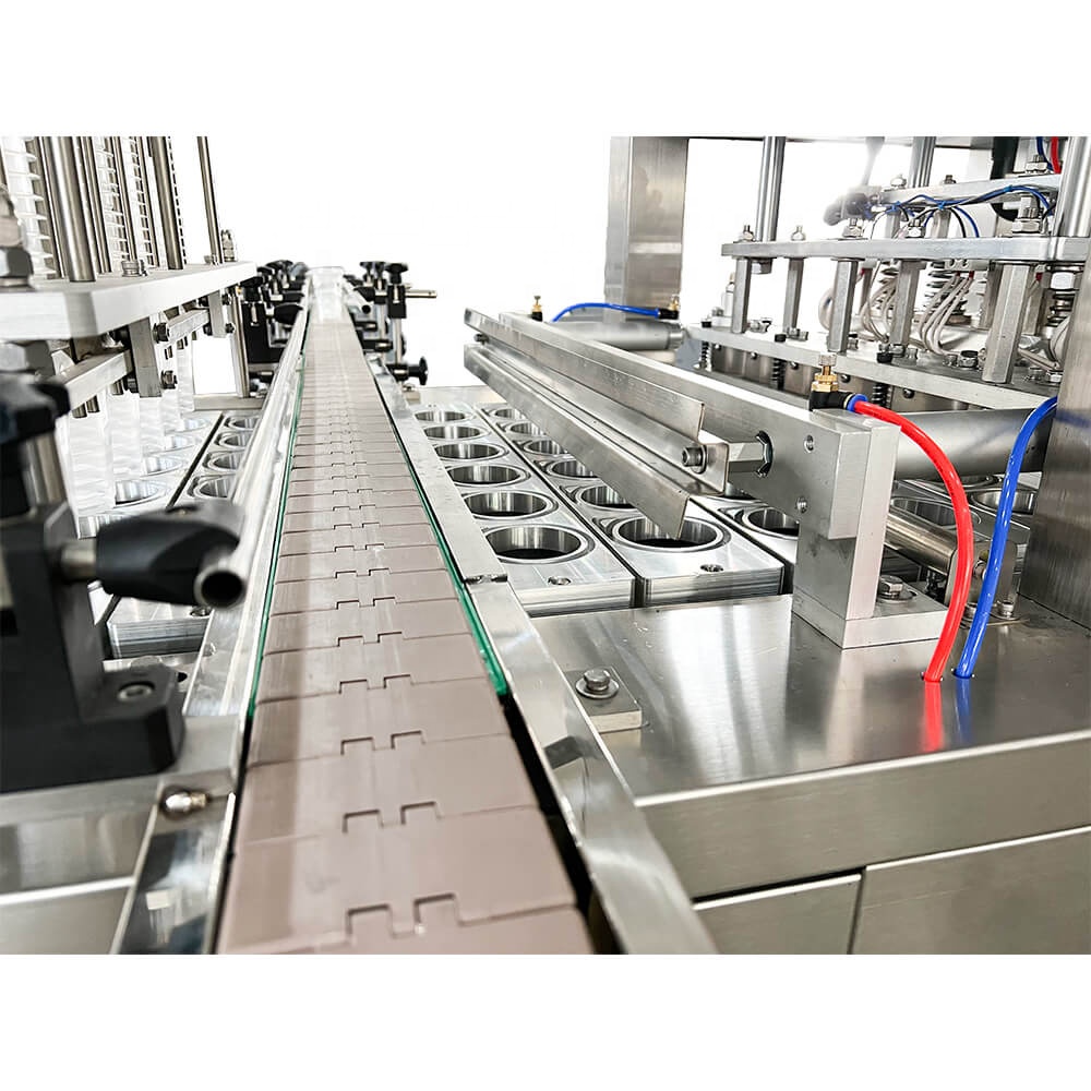 BHJ-6 automatic volumetric washing cup filling and sealing machine for drinking water