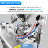 High viscosity Heating Stirring Paste Tomato Chilli Sauce Soap Filler Heating Filling Machine With Mixing Hopper