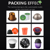High Speed Fully Automatic Small Scale Filling Nespresso Coffee Capsules Sealing Machine Capsule Coffee Packaging Machine