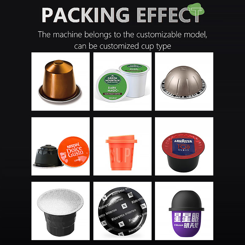 High Speed Fully Automatic Small Scale Filling Nespresso Coffee Capsules Sealing Machine Capsule Coffee Packaging Machine
