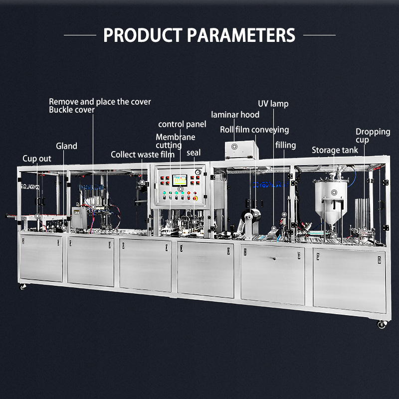 Automatic Yogurt Pudding Ice Cream Water Jelly Cup Filling Sealing Machine Yogurt Packaging Machine