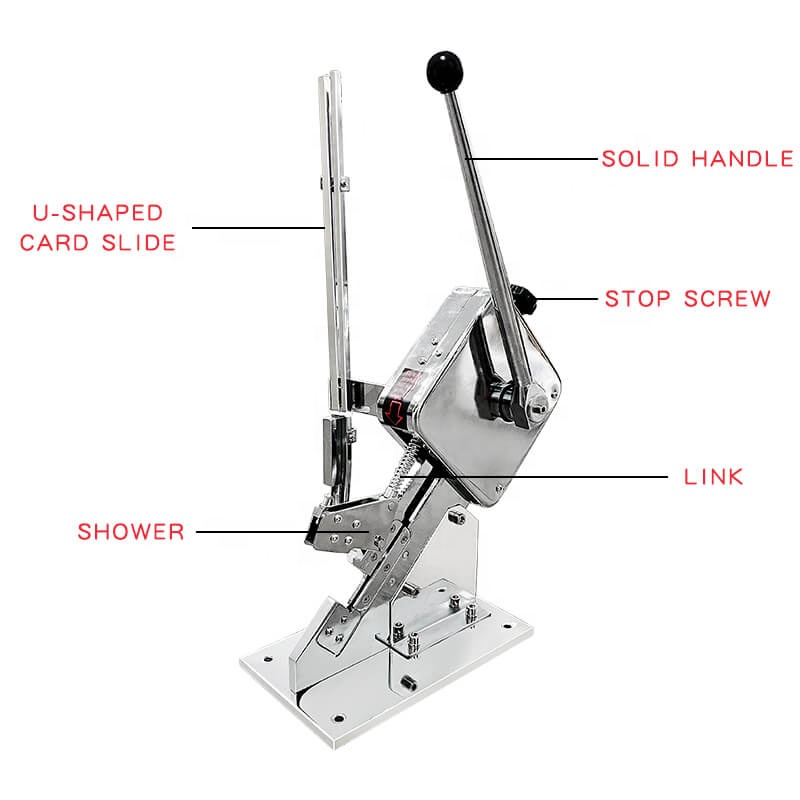 JOYGOAL DK-506 Manual U-Shape Clipping Clipper Machine Sausage Clipper Plastic Bag Sealer Supermarket Tightening Sealer