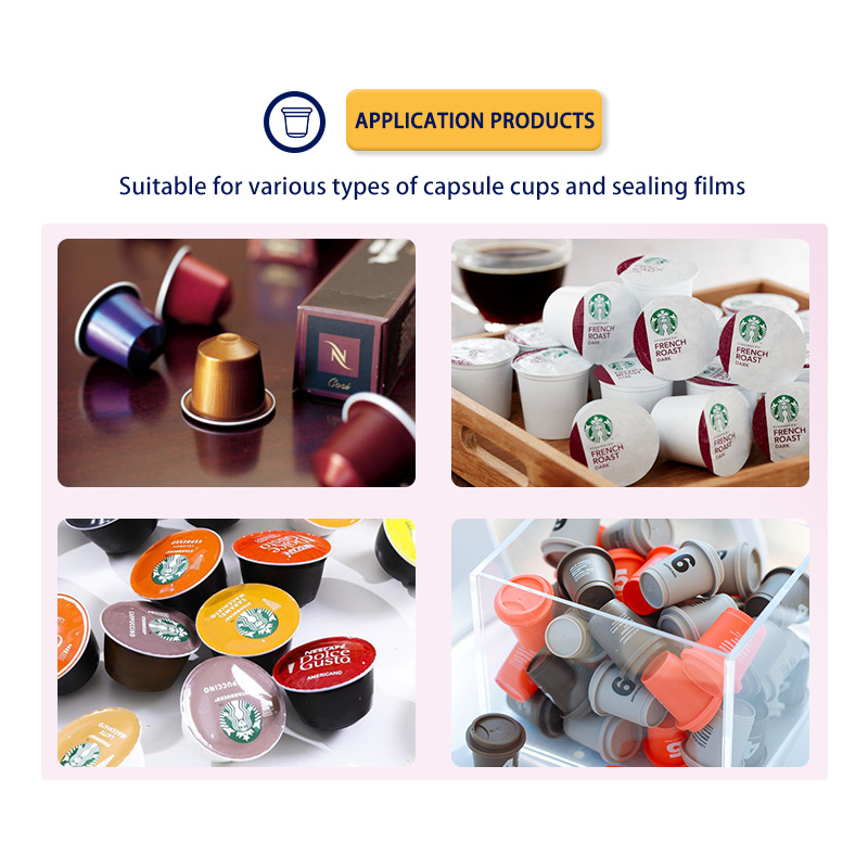 Automatic coffee capsule filling sealing bag packing cartoning machine