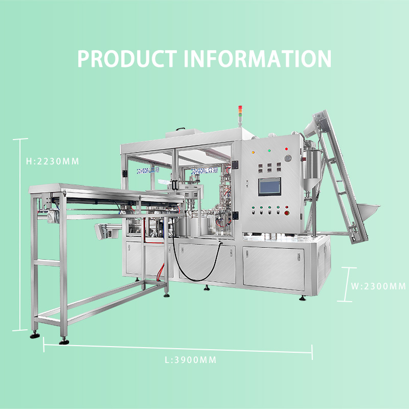 Ketchup Baby Fruit Puree Liquid Doypack Spout Pouch Filling Capping Machine