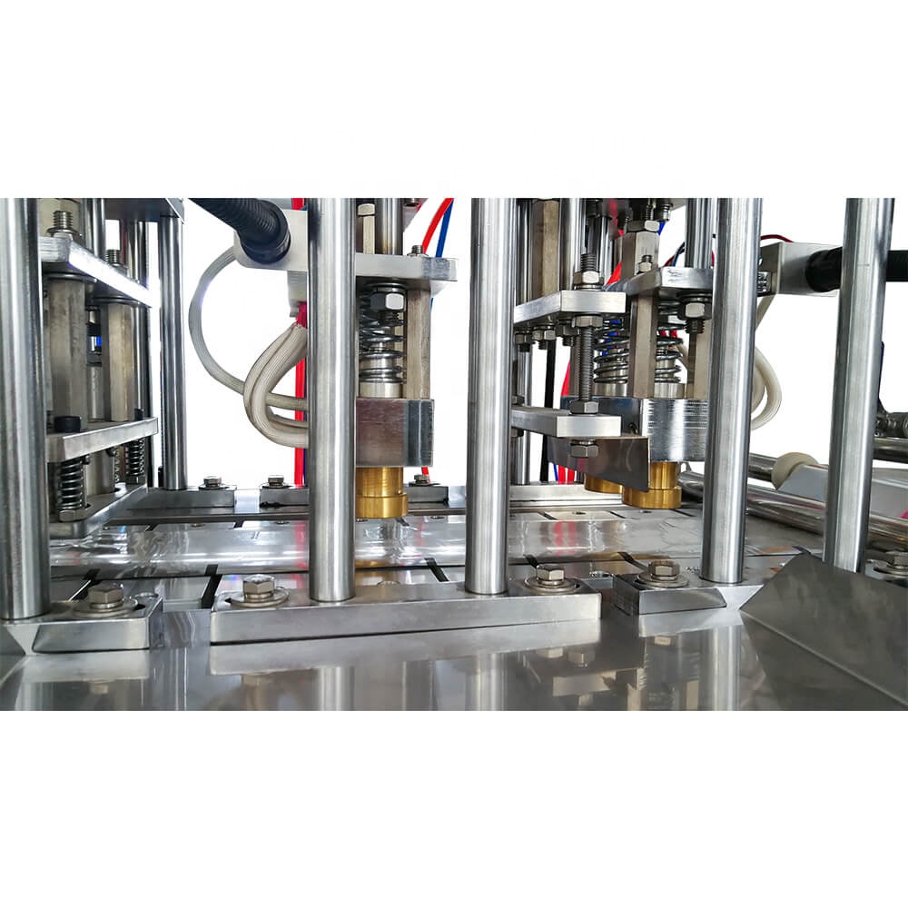 BHJ-2 Automatic Chocolate Butter Cookies Solid Semi-liquid Semi-solid Cup Filling and Sealing Machine