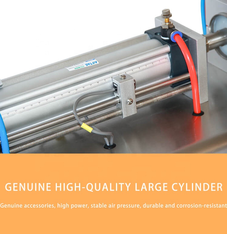 Semi-automatic liquid filling machine for water detergent with 10-300 ml filling volume