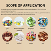 Multi Channel Automatic Electronic Vibrating Bottle Capsule Counter Soft Gel Pill Tablet Counting Filling Machine