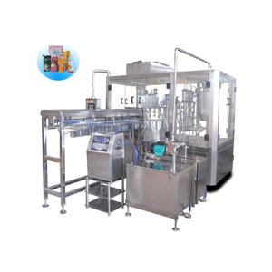 ZLD-4A Automatic stand up pouch filling and cap-screwing machine for liquid juice food