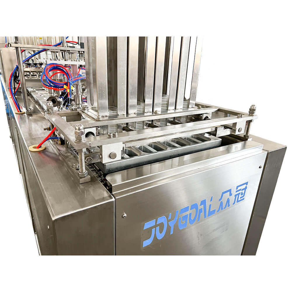 BHP-4 automatic rotary cup filling and sealing machine for cat food