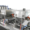 BHJ-8 automatic UV sterilization liquid solid particles juice water yongurt cup sealing and filling machine