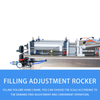 Semi-automatic double heads bottle liquid filling machine packing and filling machine
