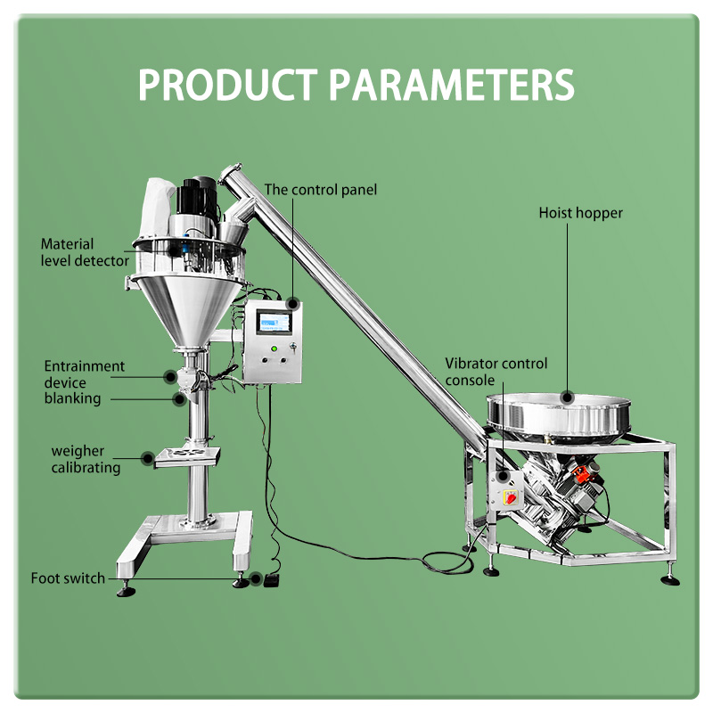 Semi Automatic Cosmetic Dry Powder Filling Machine Milk Sugar Coco Protein Powder Jar Can Auger Filler Small Bag Packing Machine