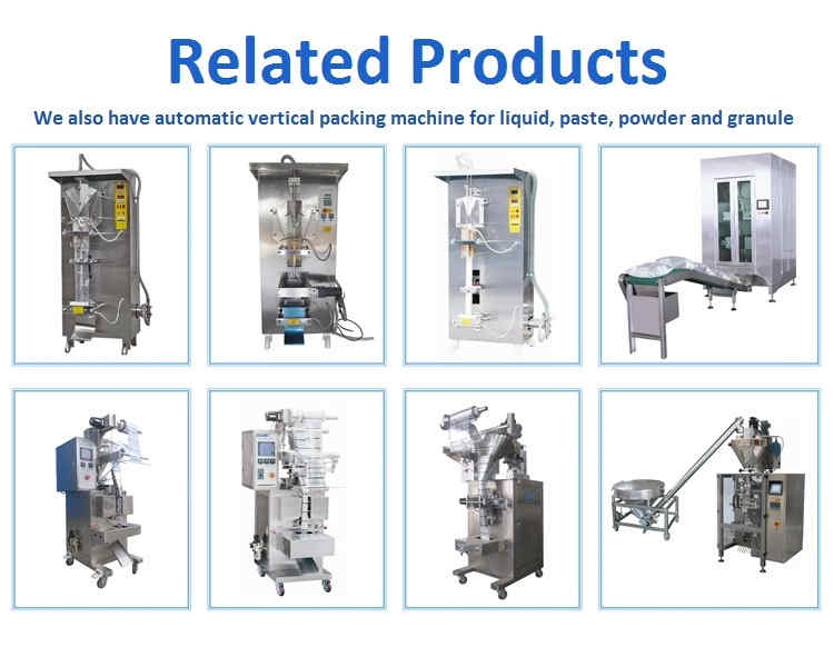 Related Products of Automatic vertical packing machine for liquid