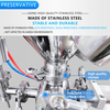 High viscosity Heating Stirring Paste Tomato Chilli Sauce Soap Filler Heating Filling Machine With Mixing Hopper
