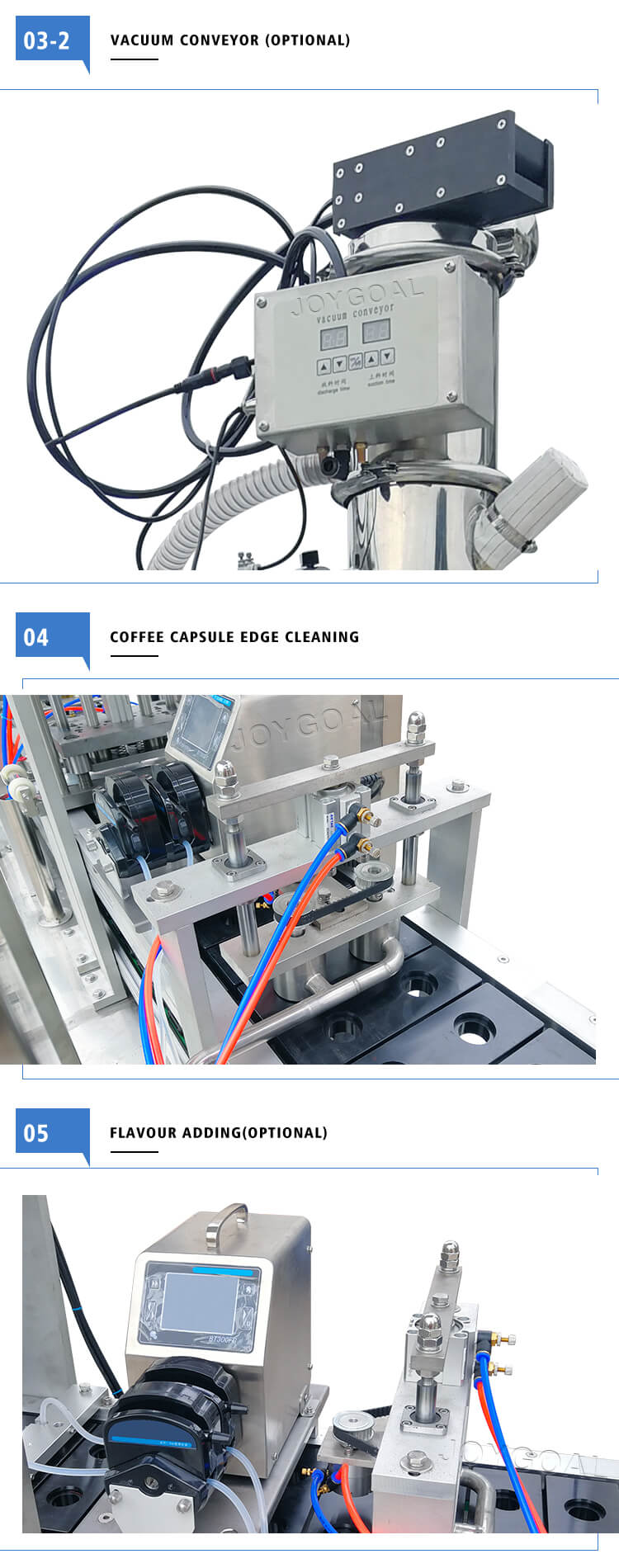 06KFP-2 Automatic Nespresso coffee capsule filling and sealing machine1