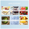 Commercial pneumatic popcorn jelly yogurt K cup filling sealing packing machine