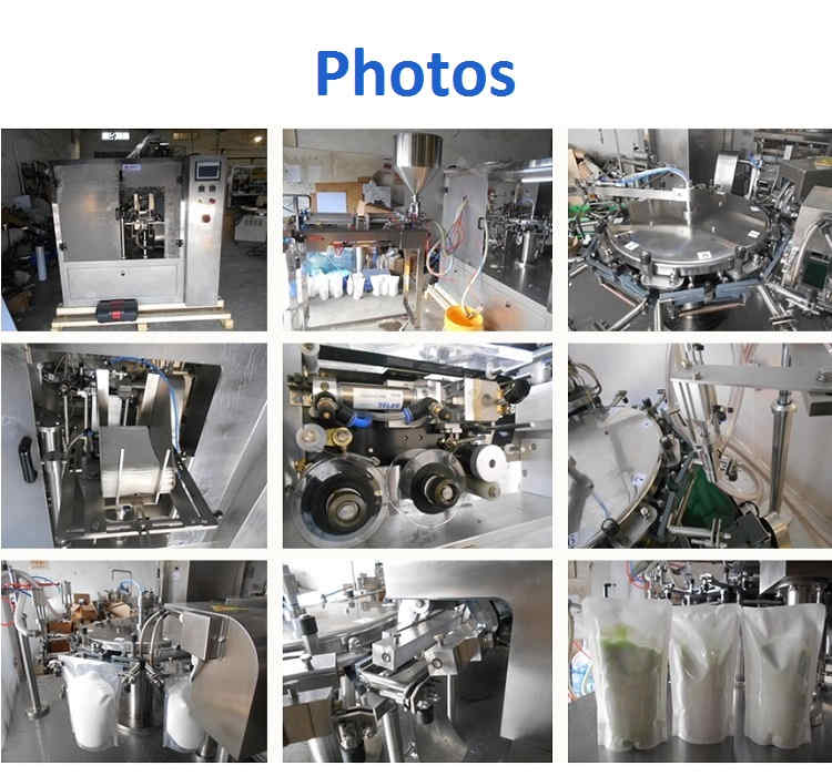 photos of Automatic rotary bag packing machine for cream