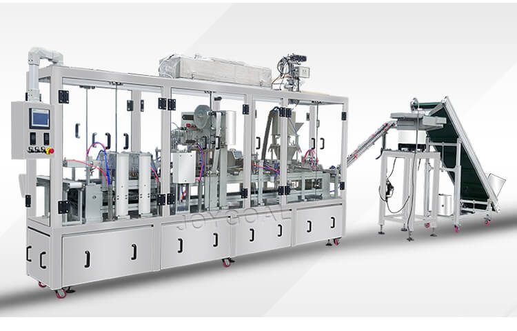 KFP-2 automatic nespresso coffee capsule filling and sealing machine and Vibration plate of hoist and flavour adding