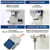 A02 peristaltic pump pneumatic manual oral liquid filling machine